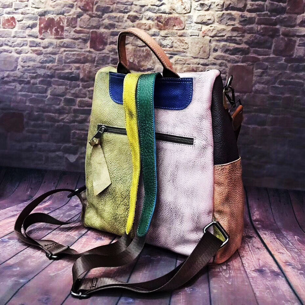 Cowhide Leather Backpacks