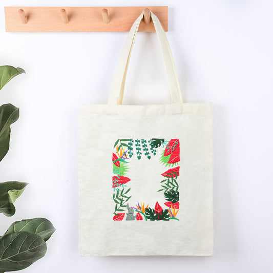 Embroidery Diy Material Bag Canvas Bag Kit Su Embroidery Handbag Bag