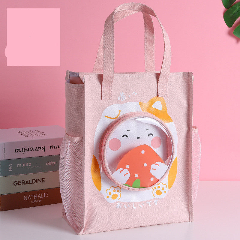 Primary School Students Carry Bag And Book Bag Make-up Study Bag
