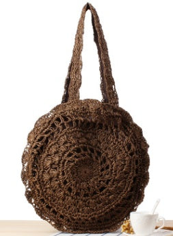 Round Straw Bag