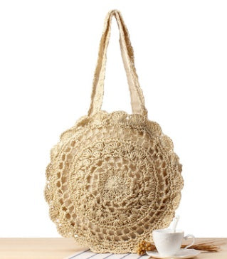 Round Straw Bag