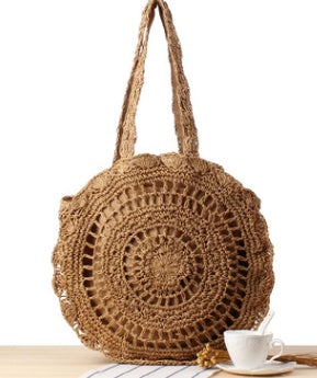 Round Straw Bag