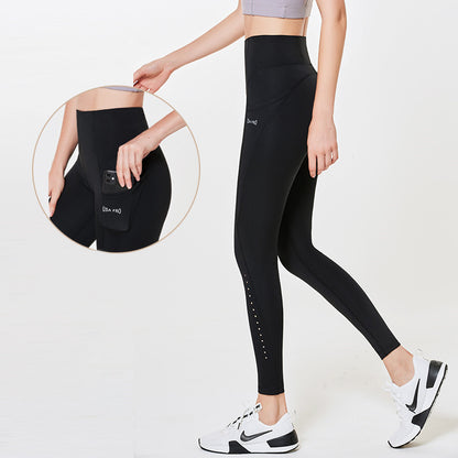 Pantalones de yoga, pantalones de fitness para mujer, elásticos