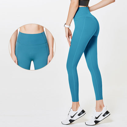 Pantalones de yoga, pantalones de fitness para mujer, elásticos
