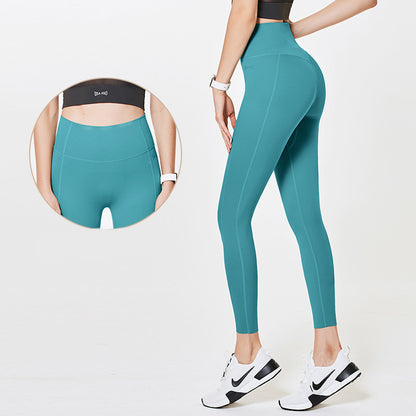 Pantalones de yoga, pantalones de fitness para mujer, elásticos