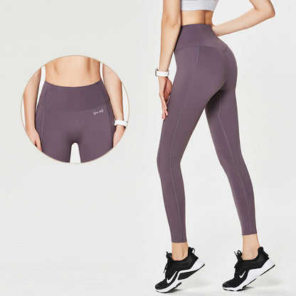 Pantalones de yoga, pantalones de fitness para mujer, elásticos