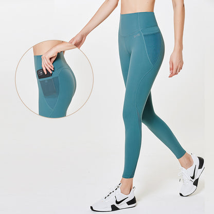 Pantalones de yoga, pantalones de fitness para mujer, elásticos