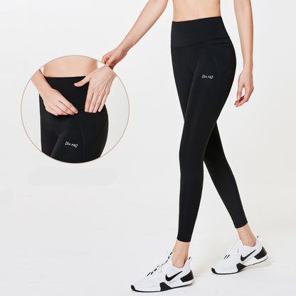 Pantalones de yoga, pantalones de fitness para mujer, elásticos