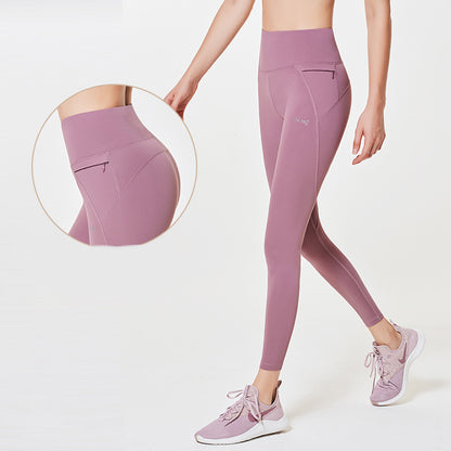 Pantalones de yoga, pantalones de fitness para mujer, elásticos