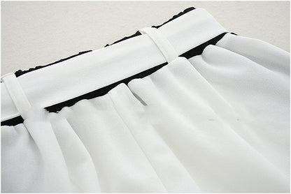 Casual Hosen Neun-Punkt-Hosen Mädchen Lose Wild Wide-Leg Hosen Frauen