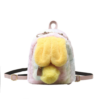 Mädchen Herz Hasenohren Rucksack
