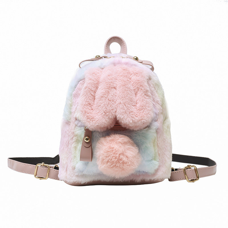 Girl Heart Bunny Ears Backpack