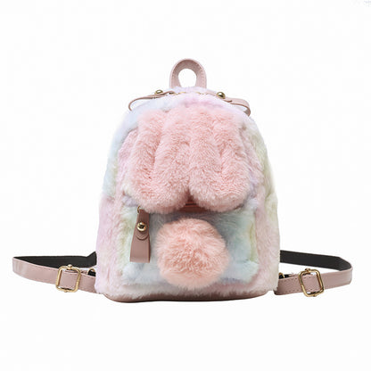 Mädchen Herz Hasenohren Rucksack