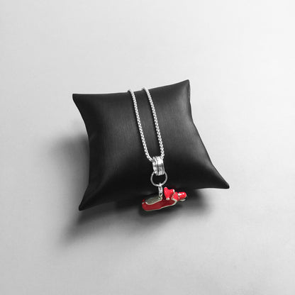 Motorrad Charm Anhänger 925 Sterling Silber