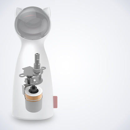 Automatisches Katzenspielzeug, interaktiv, intelligent, neckend, Haustier, LED-Laser, lustig