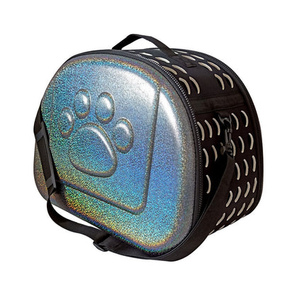 Bolsa de transporte para mascotas, portátil, para exteriores, plegable, para gatos, perros, para viajes, para cachorros, para llevar al hombro