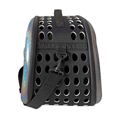Bolsa de transporte para mascotas, portátil, para exteriores, plegable, para gatos, perros, para viajes, para cachorros, para llevar al hombro