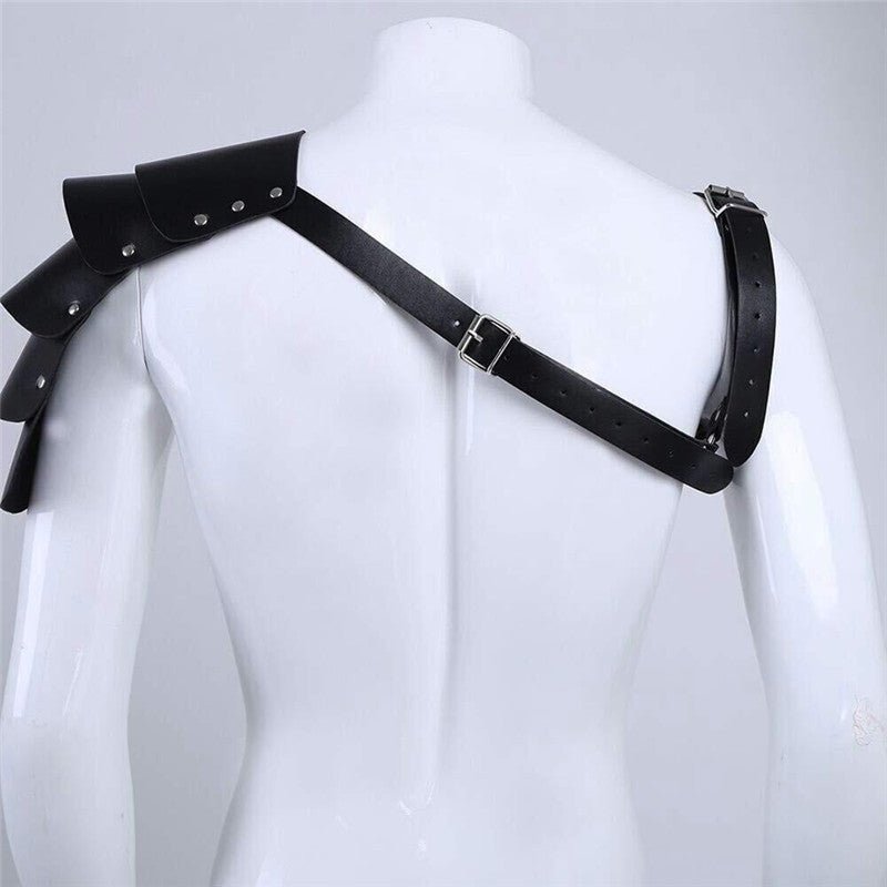 Bar DS Show All - match Show Men's Leather Body Corset Straps - BAGMODA