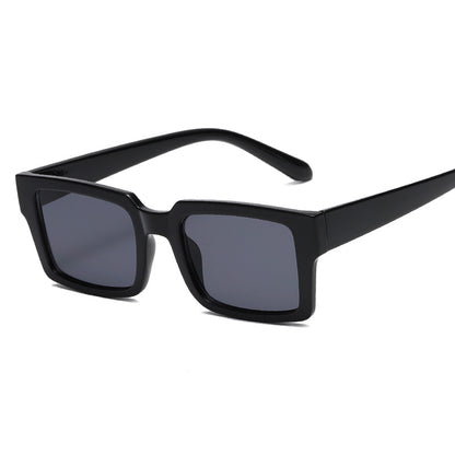 Neue Retro-Box-Sonnenbrille für Männer und Frauen