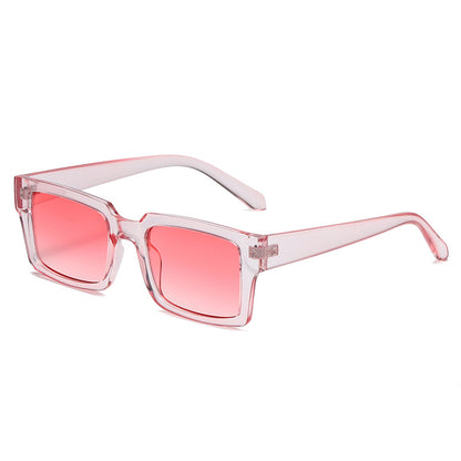 Neue Retro-Box-Sonnenbrille für Männer und Frauen