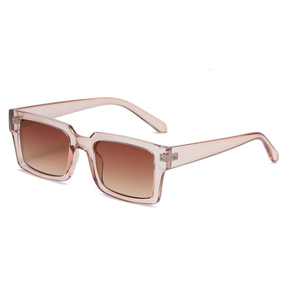 Neue Retro-Box-Sonnenbrille für Männer und Frauen
