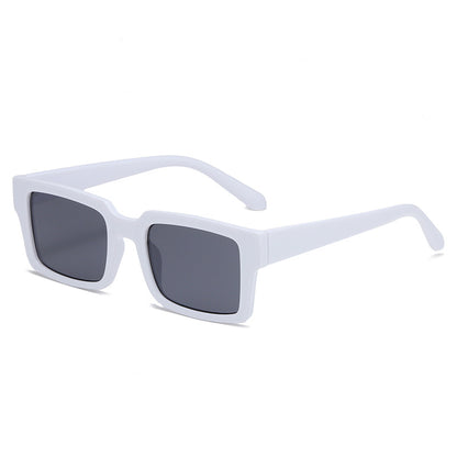 Neue Retro-Box-Sonnenbrille für Männer und Frauen
