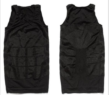 Men's Slim Tummy Belly Body Shaper Compression Trainer Vest Underwear Shapewear - BAGMODA