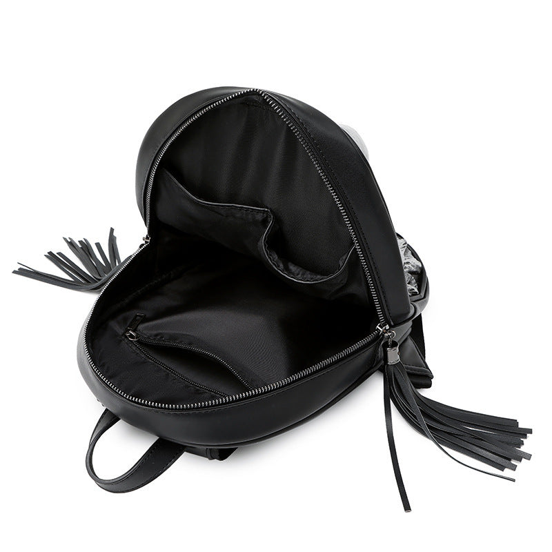 Skull Embossed Three-dimensional Backpack
