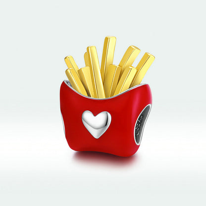 Bamoer 925 Sterling Silber Fries Emaille Charm