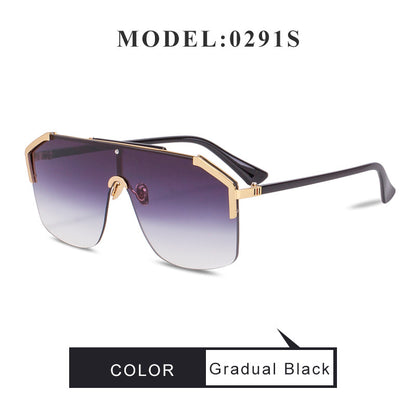 Sonnenbrille Damenmode Sonnenschutz Sonnenbrille Anti-Ultraviolett Sonnenbrille