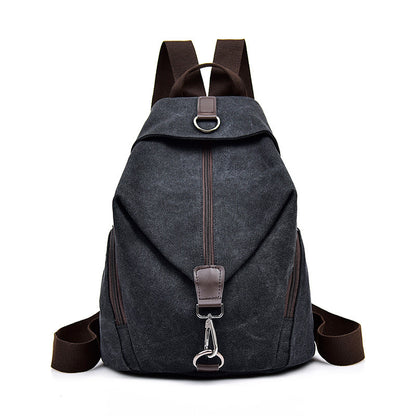 Mochila de viaje informal de lona