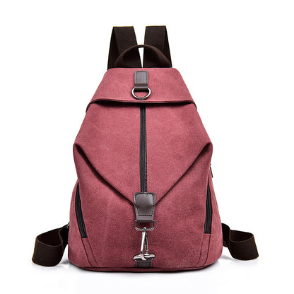 Mochila de viaje informal de lona