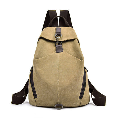 Mochila de viaje informal de lona