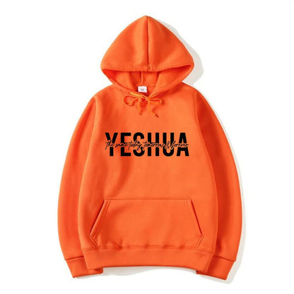 Yeshua Hoodie Christian Kapuzenpullover Religiös
