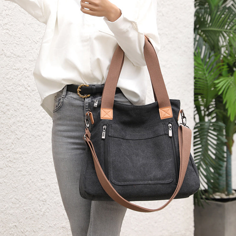 Bolso de lona para mujer
