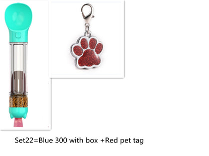 Vaso de agua multifuncional para mascotas Para llevar con el perro