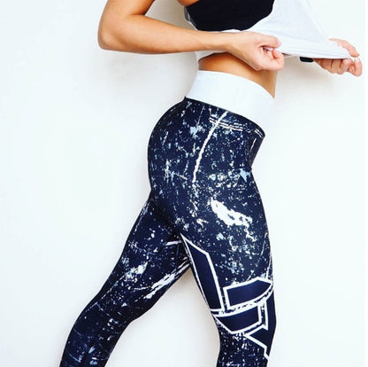 Leggings estampados para mujer, pantalones transpirables para mujer