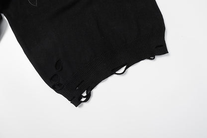 American Vintage High Street Washed Old Split Sweater Male