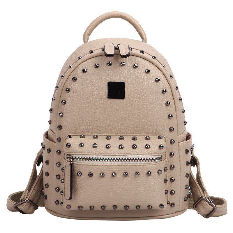LuxeBolt Rivet Backpack