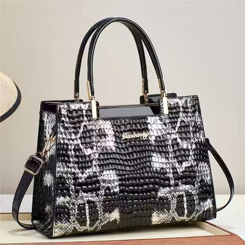 Printed Luxe Shoulder Bag