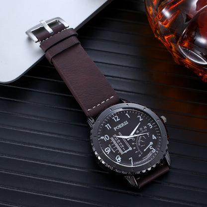 Uhr Temperament Gürtel Brieftasche Brille Anzug