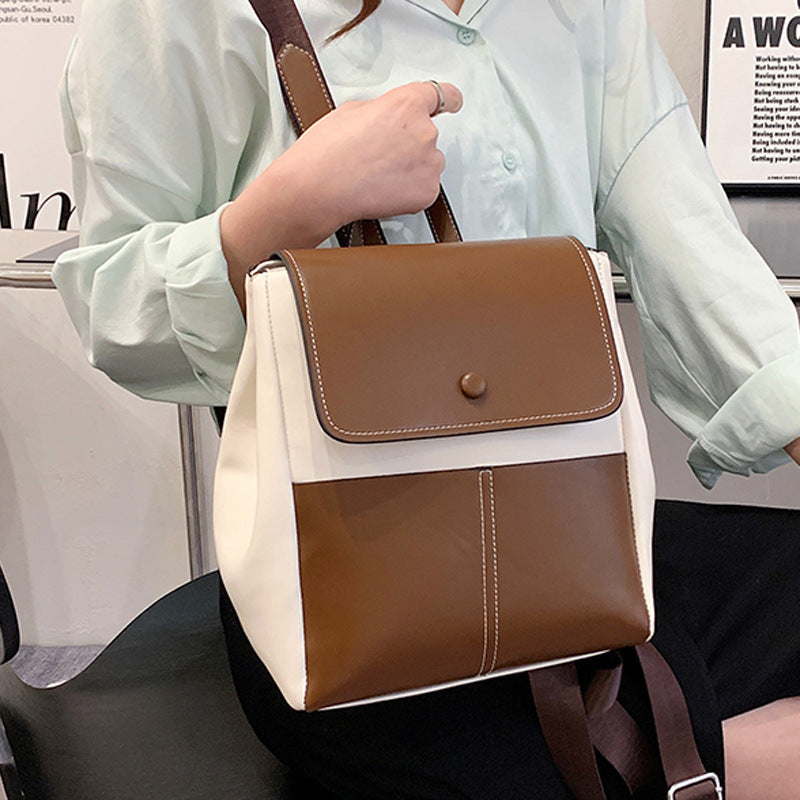 Textured Casual Backpack