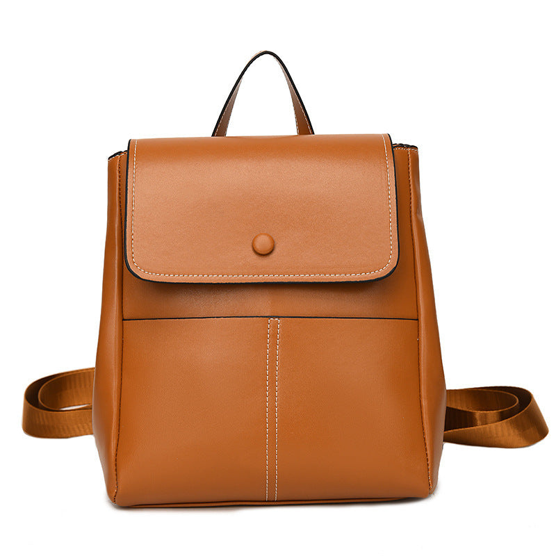Textured Casual Backpack