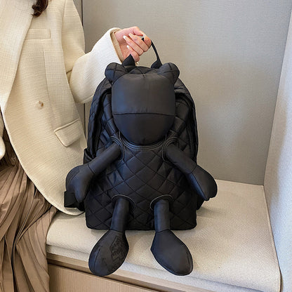 Kaninchenpuppen-Rucksack