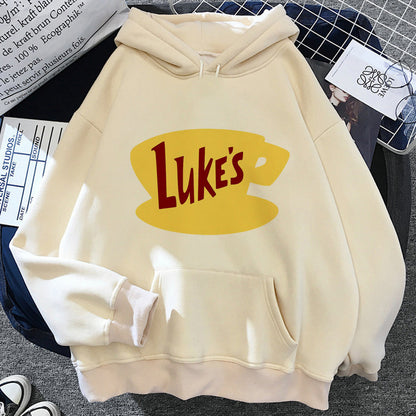Sudadera con capucha Gilmore Girls para mujer, estilo Y2K, para invierno