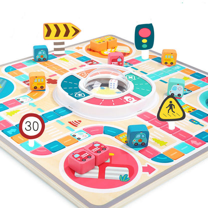 Kinderspielzeug Fliegendes Schach Interaktives Eltern-Kind-Spiel Schachbrett Kinderbrettspiel Spielzeug Puzzle Jump Checkers
