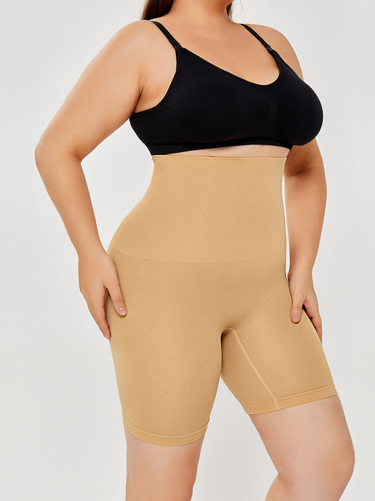 Pantalones cortos moldeadores de cintura alta que levantan los glúteos 