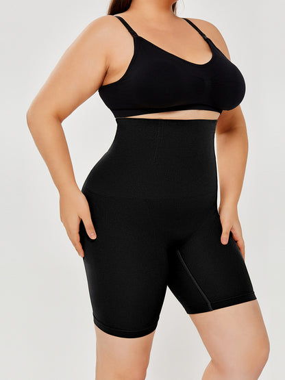 Pantalones cortos moldeadores de cintura alta que levantan los glúteos 
