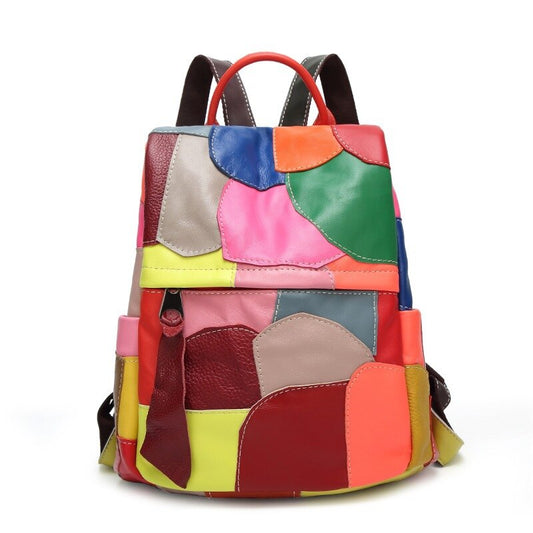 Sheepskin Leather Backpack