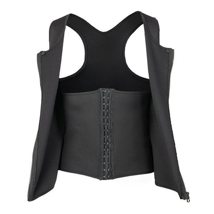 Men's Fitness Clothing Shapewear Three - breasted Waistcoat - BAGMODA